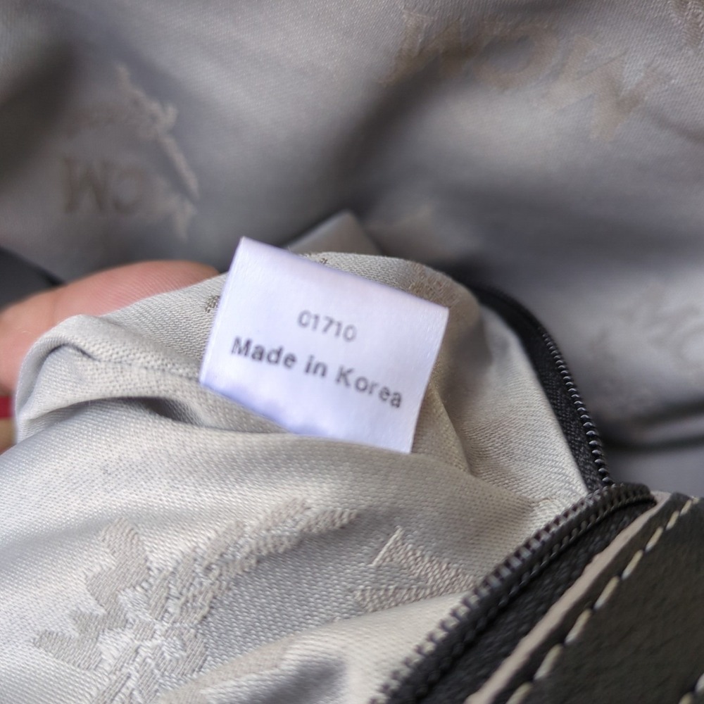 Authentic MCM Black Leather bag - Picture 15 of 16